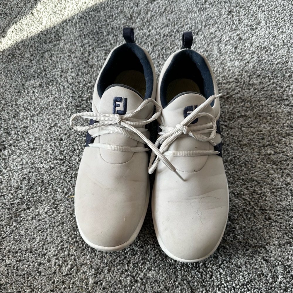 Women’s FootJoy Leisure Slip-on Golf Shoes Size 10 Grey with Navy accents